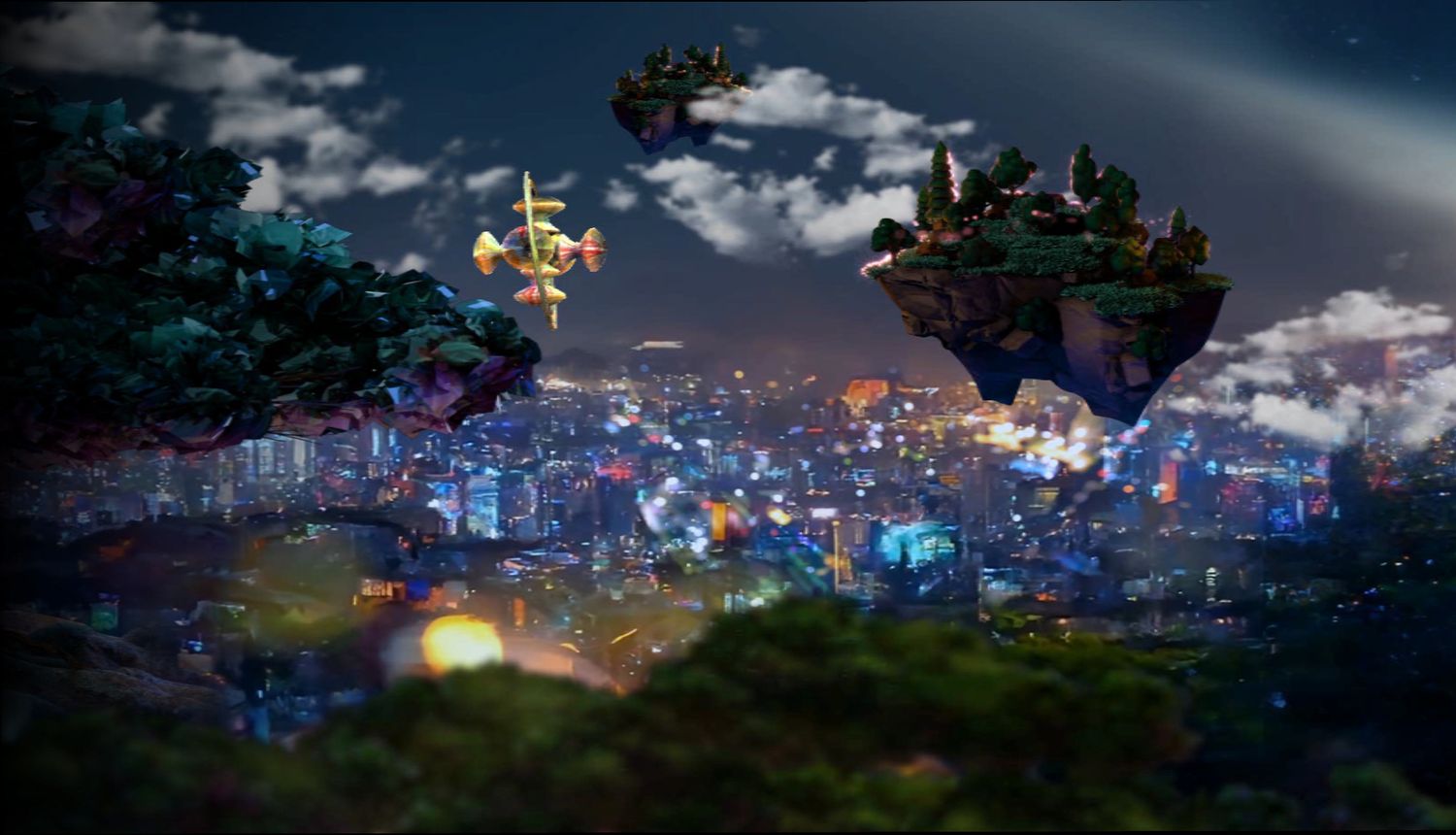 Projected habitat: the Volcano Restaurant.